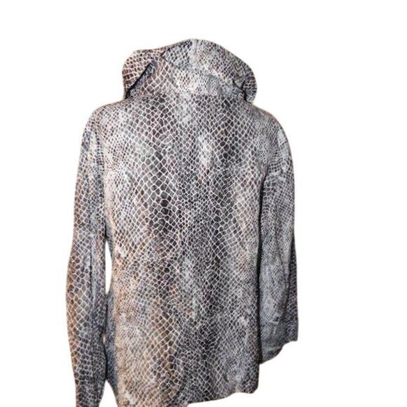Chico's Size L Large (2) Reptile Print casual jacket - Picture 4 of 4